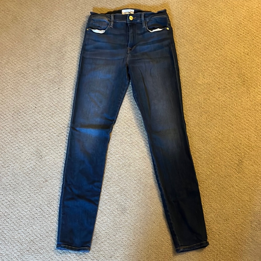 Frame Le High Skinny 28